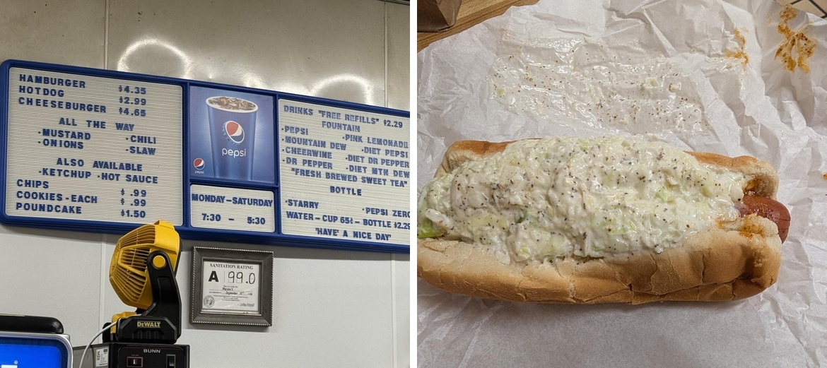 Melvin's Hamburgers & Hot Dogs Menu